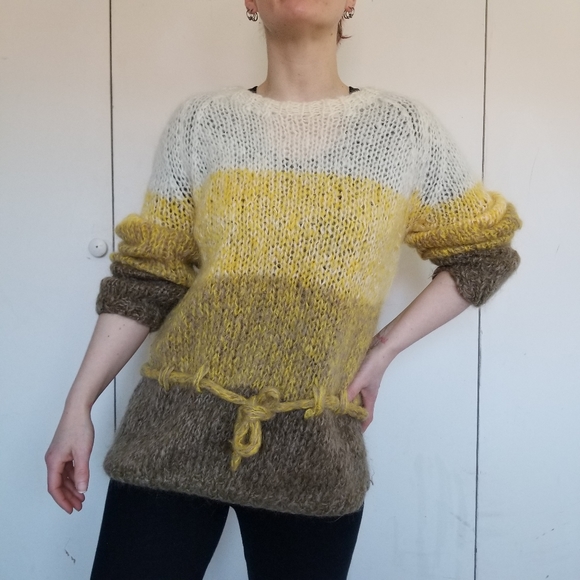 SOLD🌈1960s Mary Lewis Chunky Knit Sweater - Picture 12 of 12